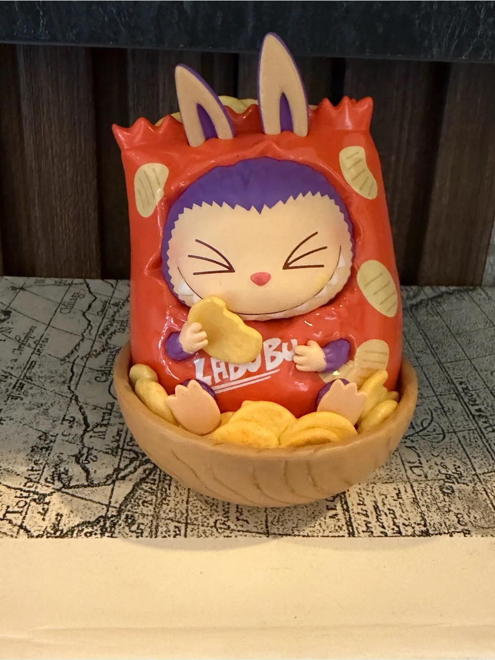 Pop Mart Labubu The Monsters Wacky Mart Series Chips Figure